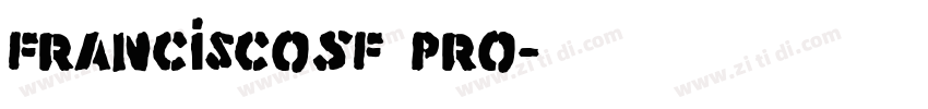 FranciscoSF Pro字体转换